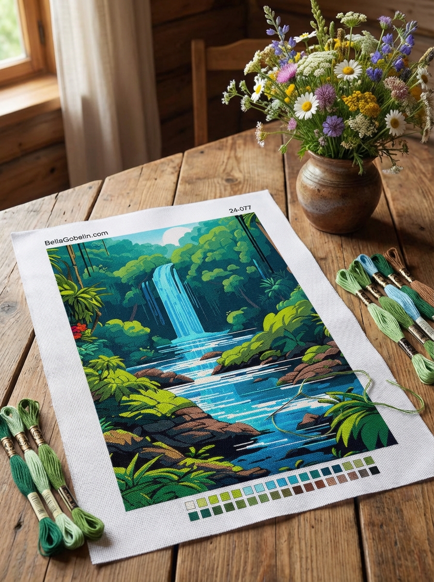 Waterfall in the Jungle