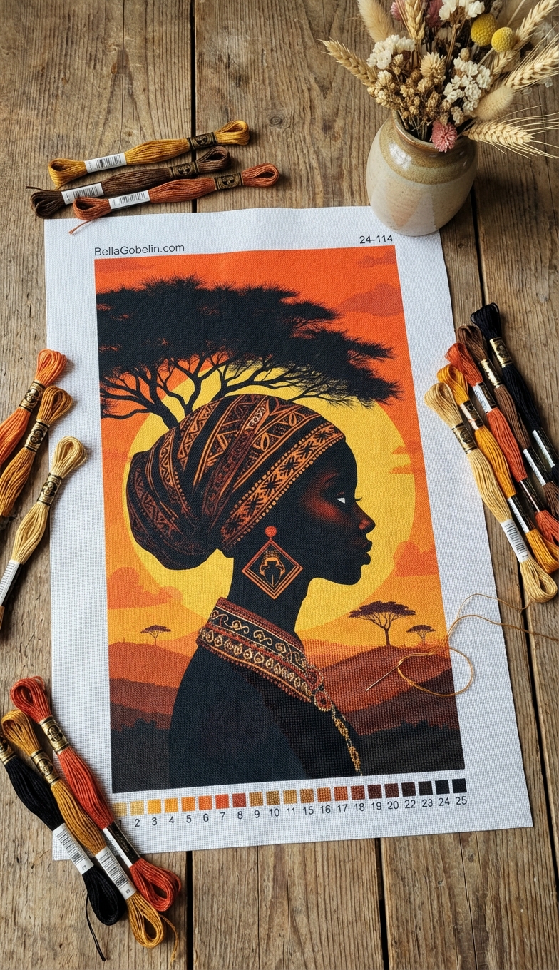 Portrait of a Black Lady