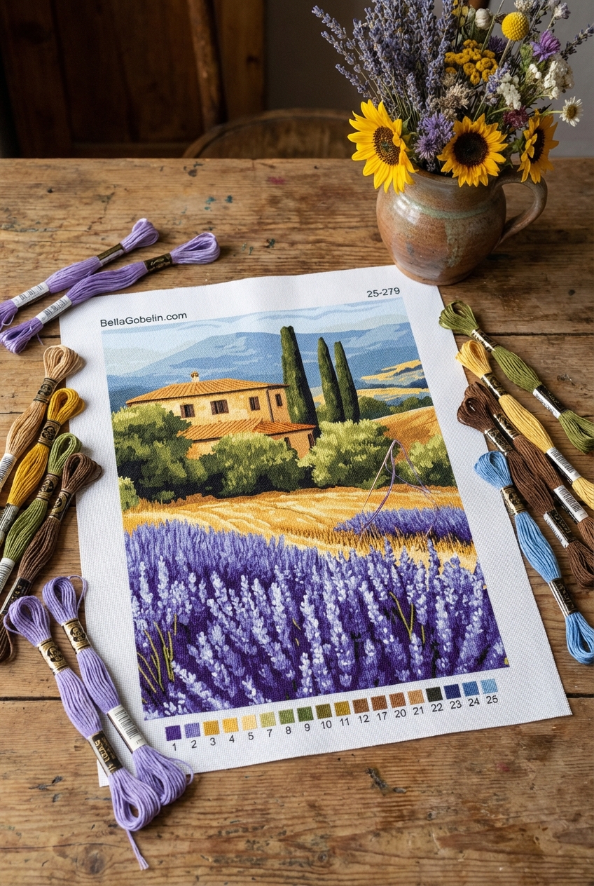 Provence landscape