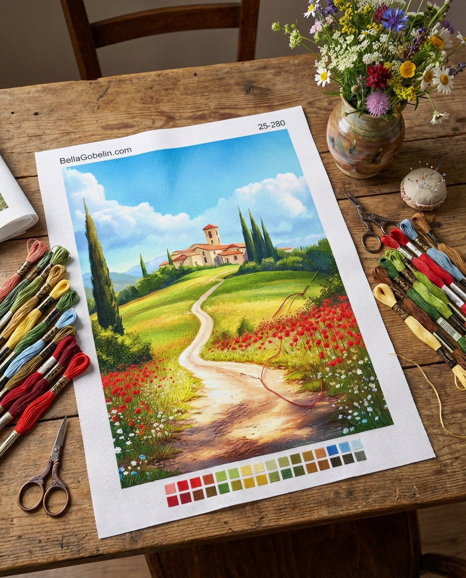 Small village in Tuscany