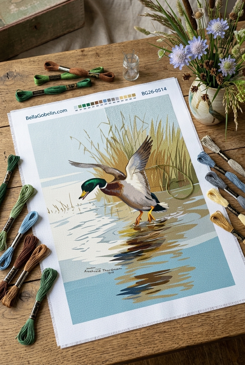 Mallard on the lake