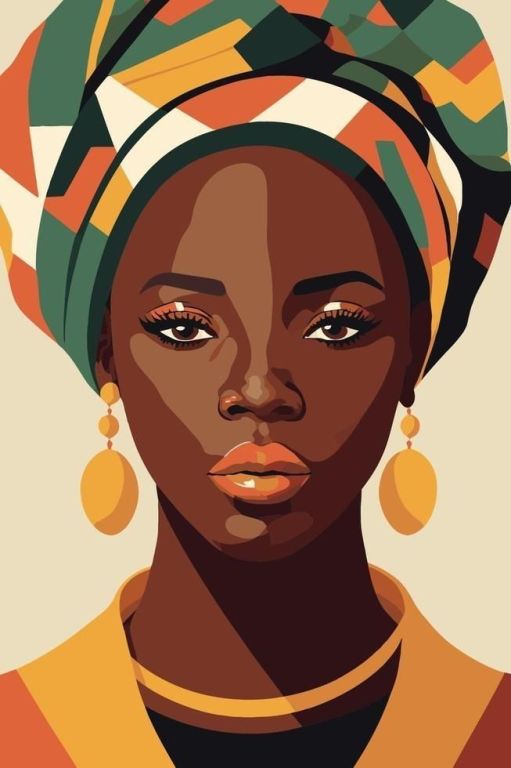 African lady