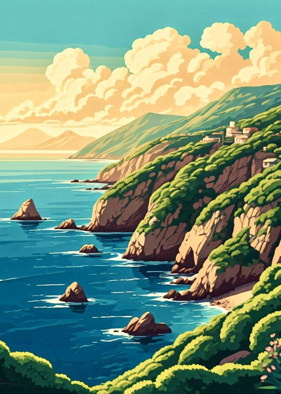 Algarve kilátás - Portugália