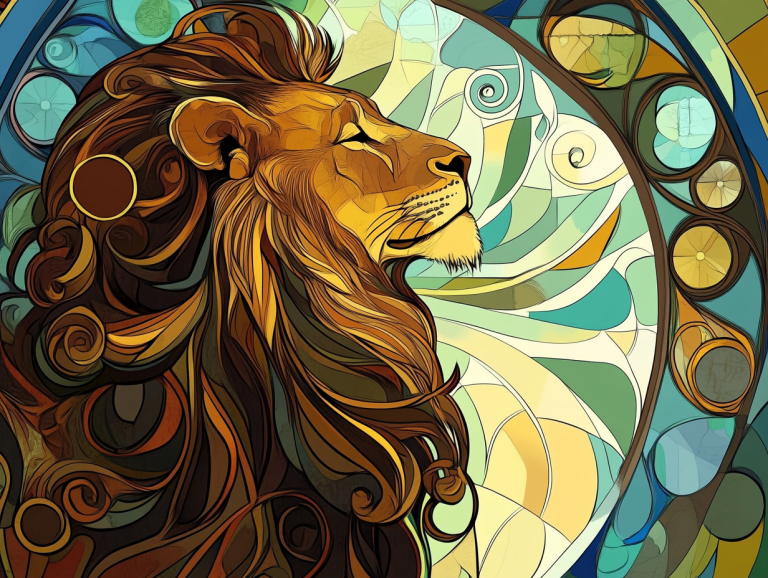 Mucha's Lion