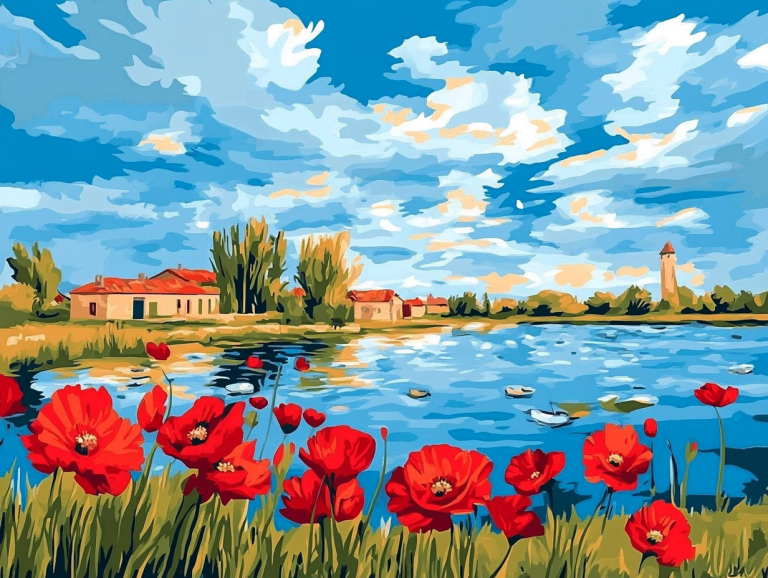 Pipacsok a falu szélén