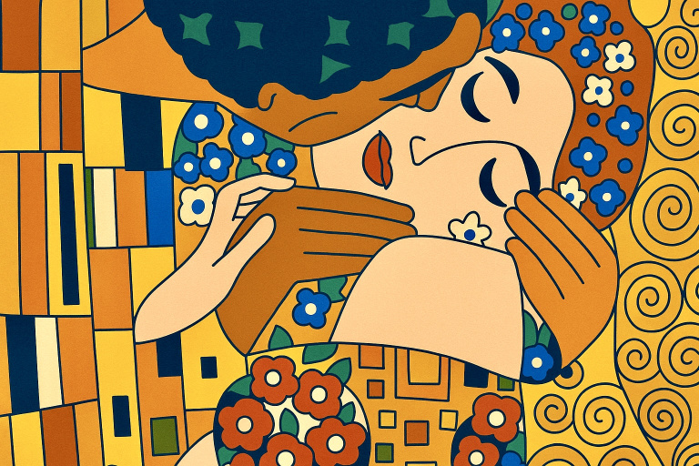Klimt - The Kiss, 2025 replica
