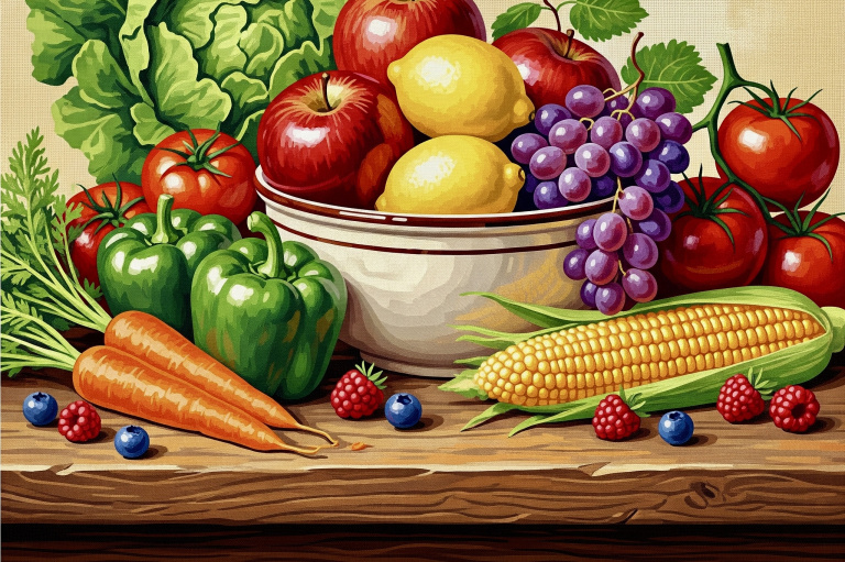 Still life in the kitchen