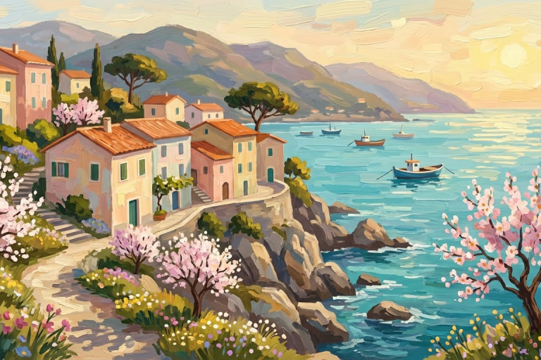 Spring Mediterranean masterpiece