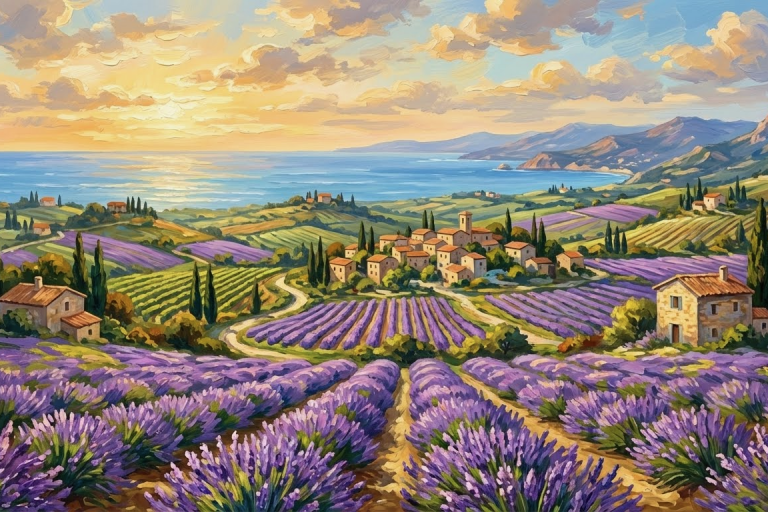 Beautiful Lavender Tuscany