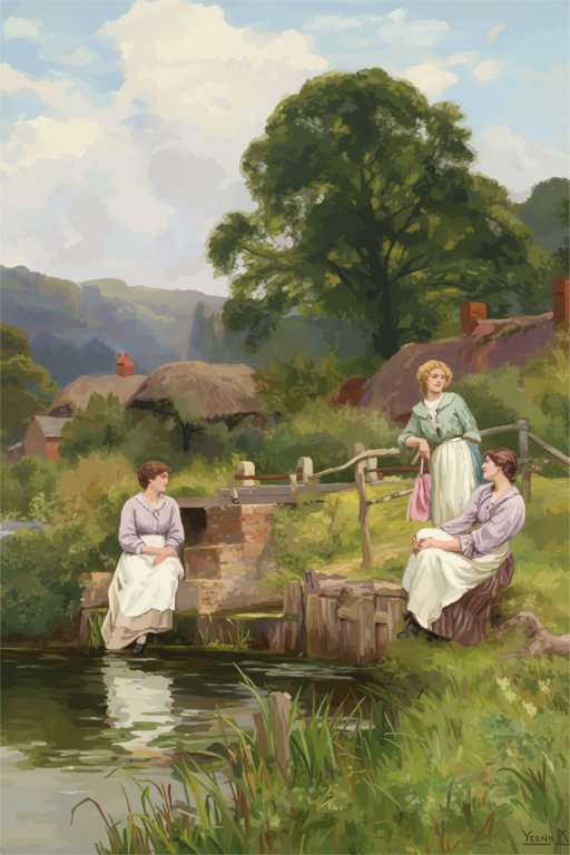 Yeend King - Countryside idyll replica