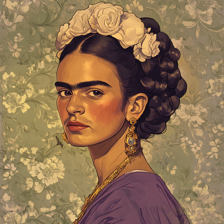 Frida Kahlo portrait