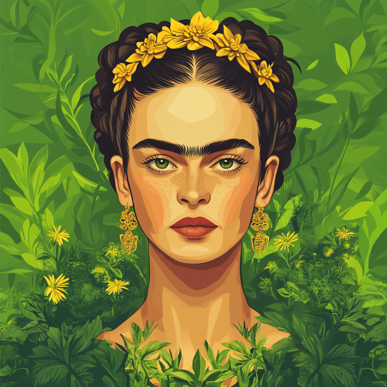 Frida Kahlo portrait