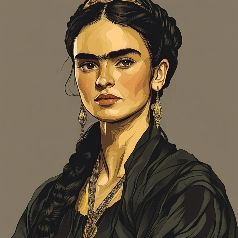 Frida Kahlo portrait