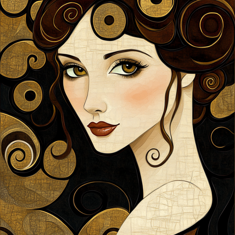 Klimt style: Seduction