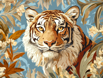 The winner of the tiger beauty pageant