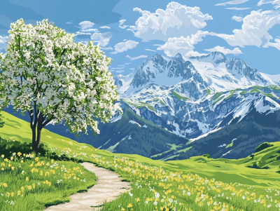 Spring in Switzerland