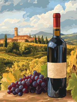 Beautiful Tuscany, Chianti, Wine