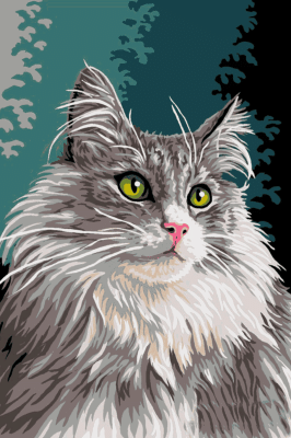 Cat Portrait Series: Béla