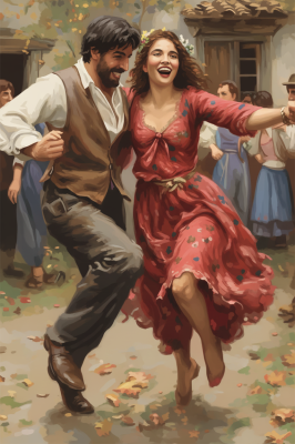 Dancing couple