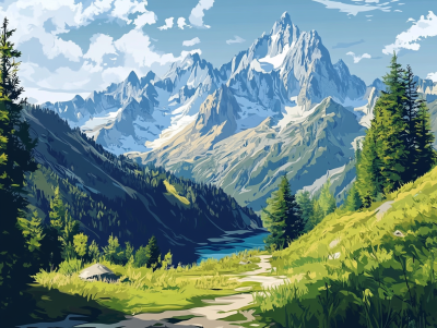 The Wonder of the Alps