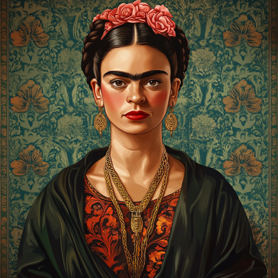Frida Kahlo portrait