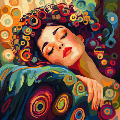 Klimt style: Dream
