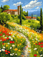 Blooming Tuscany