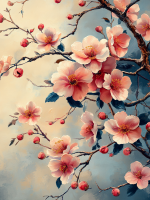 Blossoming tree