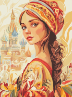 Russian female portrait