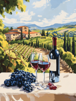 Romantic Tuscany, Chianti, Wine