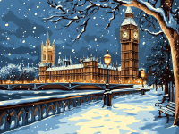 London Snowfall