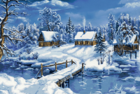 Winter in the Village