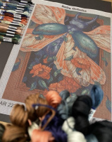 The Beetle - in the style of Alphonse Mucha