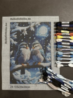 Little birds in a Christmas mood