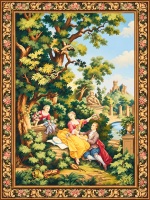 Rococo garden idyll
